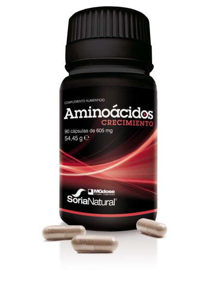 Pack 3X2 Aminoacidos Crecimiento 90 X 605 Mg de Suplementos Mgdose