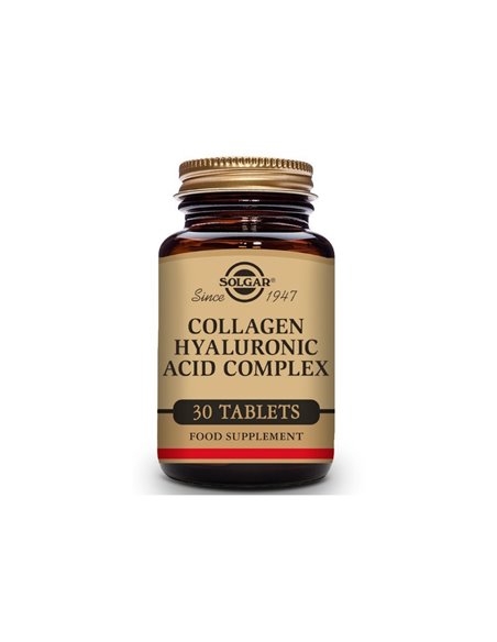 Colagen Acido Hialuronico Complex 120Mg. 30Comp. de Solgar