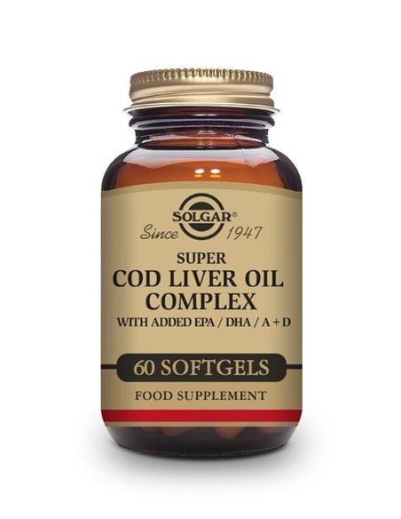 Super Cod Liver Oil Complex 60Cap. de Solgar