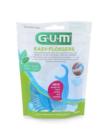 Seda Dental 890 Easy Flossers Aplicador 30Un de Gum