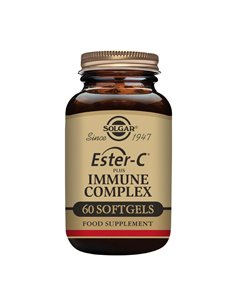 EsterC® Plus Inmune Complex   60 cápsulas blandas Solgar