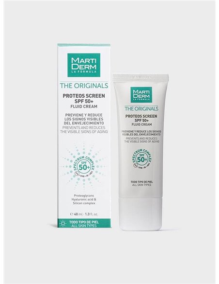 Proteos Screen Crema Fluida Spf 50+ 40Ml** de Martiderm