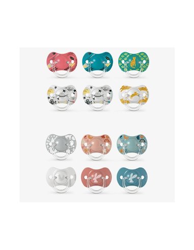 Chupete Fisiologico Todo Silicona Sx Pro 0-6M 2 Un de Suavinex