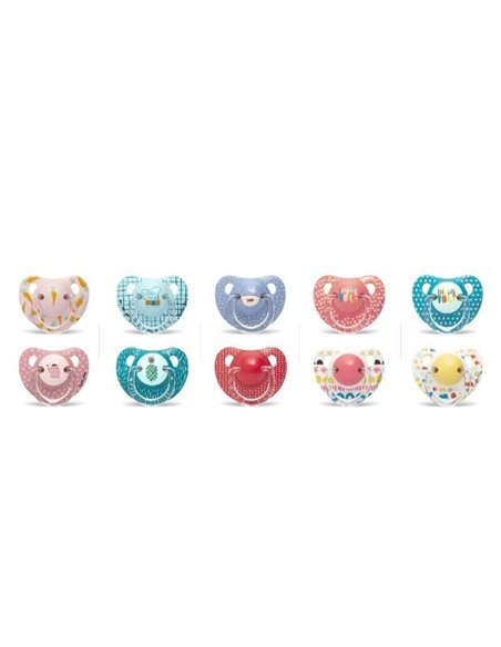 Chupete Fisiologico Silicona +18M 2 Unidades de Suavinex