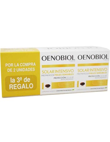 Oenobiol Solaire Intensif Piel Sensible 30Cap. de Oenobiol