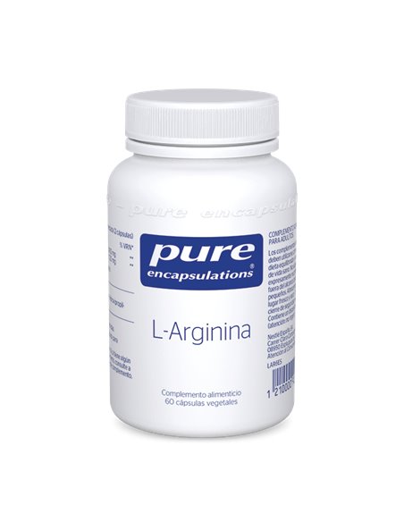 L-Arginina 60cap (24x45g) de Pure Encapsulations