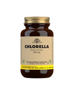 Clorella 520 mg  100 cápsulas vegetales Solgar