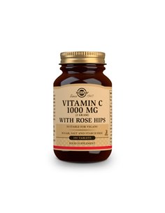 Vitamina C 1000Mg Rose Hips 100Comp. de Solgar