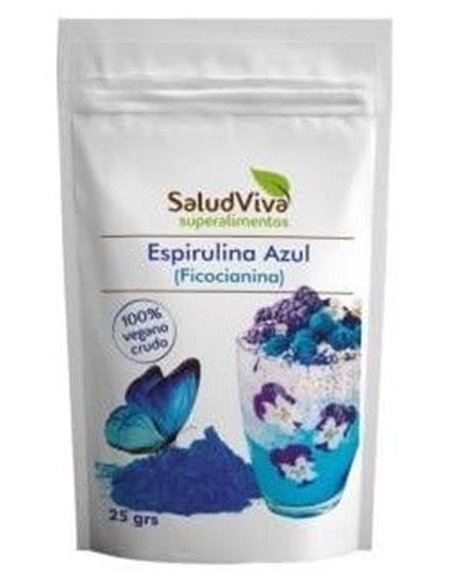 Espirulina Azul 100 Tabletas 25Gr. de Salud Viva