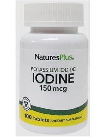 Iodine Yoduro Potasico 100Comp. de Natures Plus