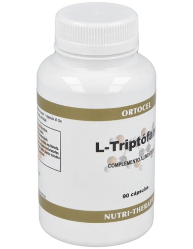 Triptofano 500Mg. 90Cap. de Ortocel Nutri-Therapy