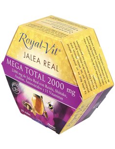 Jalea Real Royal Vit Mega Total 2000Mg. 20Amp de Dietisa (Dielisa)