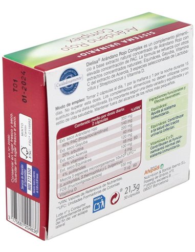 Arandano Rojo Complex 30Cap. de Dietisa (Dielisa)