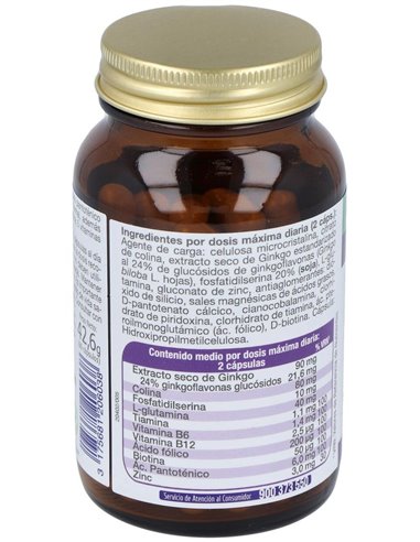 Mega Ginkgo Complex  Envase 60 Cápsulas(30 Dias) de Dielisa®