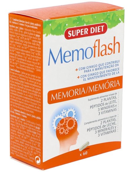 Memoflash Memoria 60Cap Agbio de Super Diet