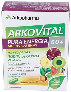 Arkovital Pura Energia Senior +50 60Cap. de Arkopharma