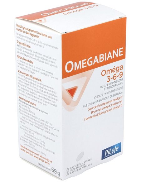Omegabiane Omega 3-6-9 100Cap. de Pileje