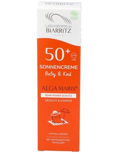 Crema Solar Niños Spf50+ 100Ml. Bio de Alga Maris - Lab. Biarritz