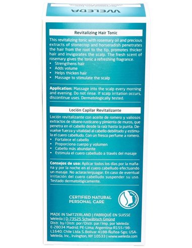 Loción Capilar Revitalizante de Romero 100ml  de Weleda