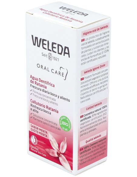Agua Dentifrica De Ratania 50 Ml de Weleda