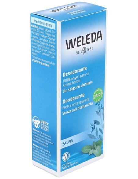 Desodorante Spray de Salvia 100ml  de Weleda