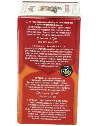 Yogi Tea Regaliz 17Infusiones de Yogi Tea