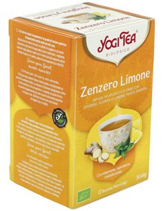 Yogi Tea Jengibre Y Limón 17 X 1,8 G de Yogi Tea