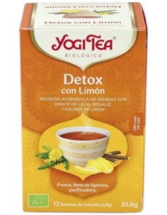 Yogi Tea Detox Con Limon 17Infusiones de Yogi Tea