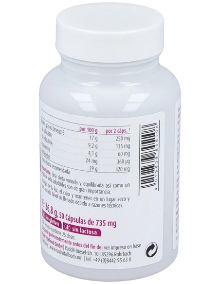 Aceite De Krill Forte 50Cap. Sg de Raab Vitalfood