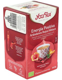 Yogi Tea Energía Positiva Arándanos Hibisco 17 X 1,8 G de Yogi Tea