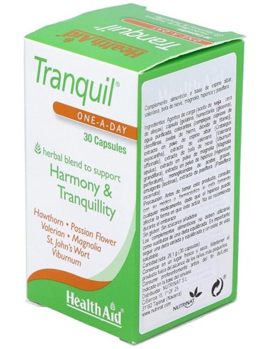Tranquil 30Cap. Health Aid de Health Aid