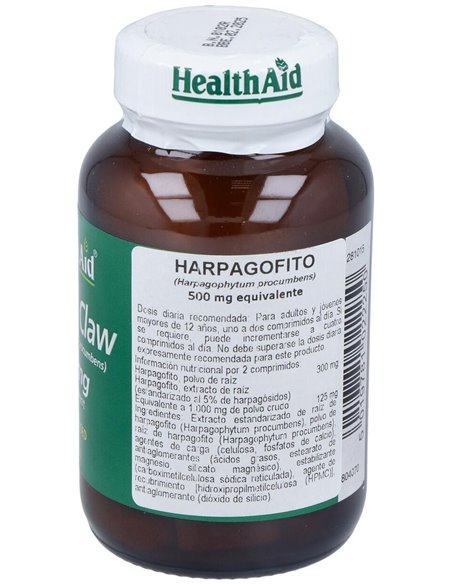 Harpagofito (Harpagophytum Procumbens) 500 Mg 60 Comp de Health Aid