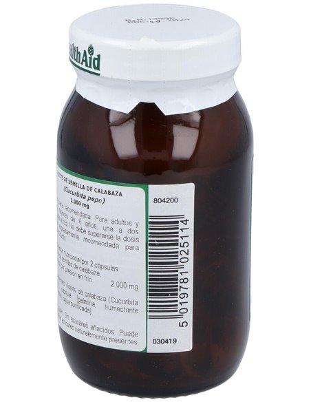Aceite De Semilla De Calabaza  60Comp. Health Aid de Health Aid