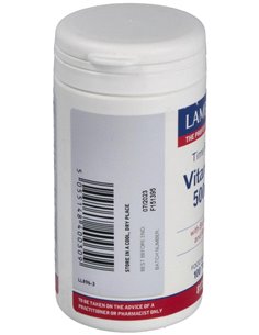 Vitamina C 500 mg + Bioflavonoides Time Release 100 Tabs. de Lamberts