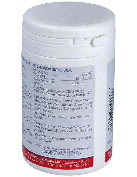 Aceite de Prímula 1000 mg de Lamberts