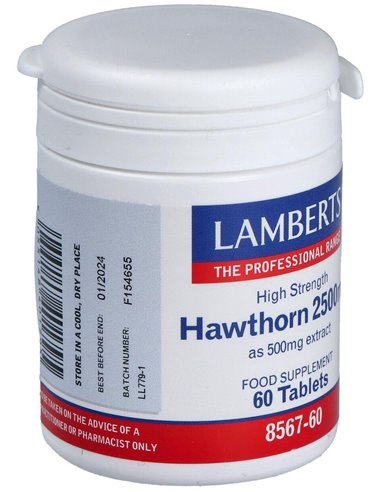 Espino Blanco 2500 mg (Flavonoides 10 mg) de Lamberts