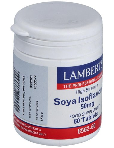 Isoflavonas de Soja 50 mg 60 Tabs. de Lamberts