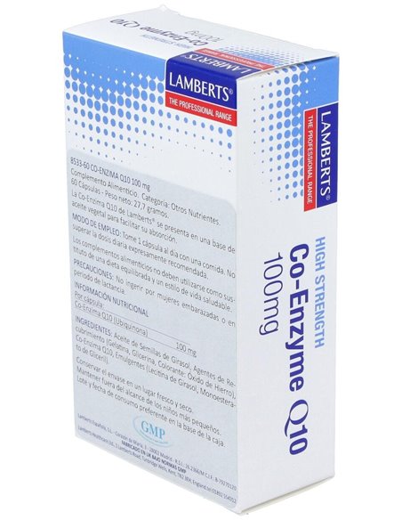 Coenzima Q10 100 mg 60 Caps. de Lamberts