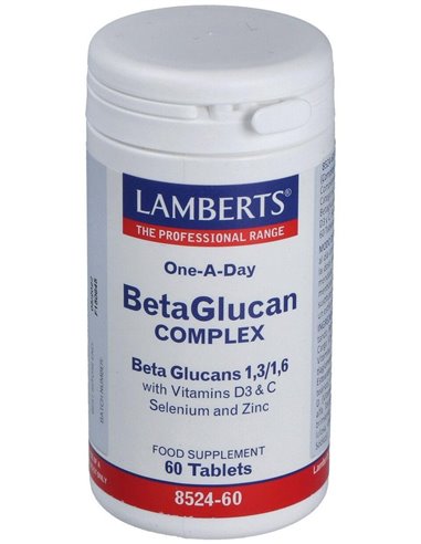 Complejo de Beta-Glucanos 60 Tabs. de Lamberts