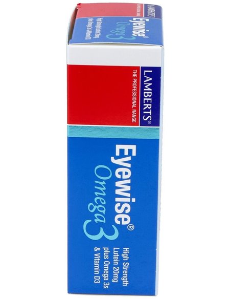 Eyewise® Omega 3 (Luteína, Zeaxantina. Vit D3) de Lamberts