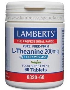 L-Teanina 200 mg 60 Caps. de Lamberts