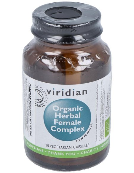 Complex Herbario Mujer 30Cap.Veg. Bio de Viridian