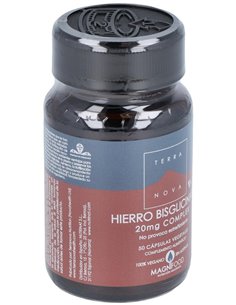 Hierro Bisglicinato 20 Mg Complex 50 Vcáps de Terranova