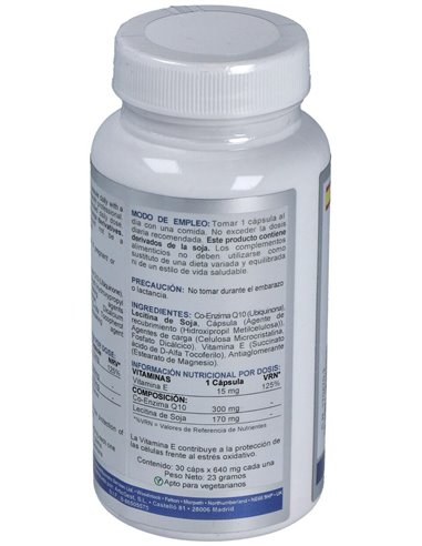 Co-Enzima Q10 300Mg. 30Cap. de Airbiotic