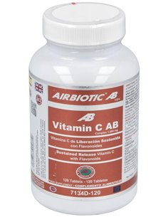 Vitamina C 1000Mg. Liberacion Sostenida 120Comp. de Airbiotic
