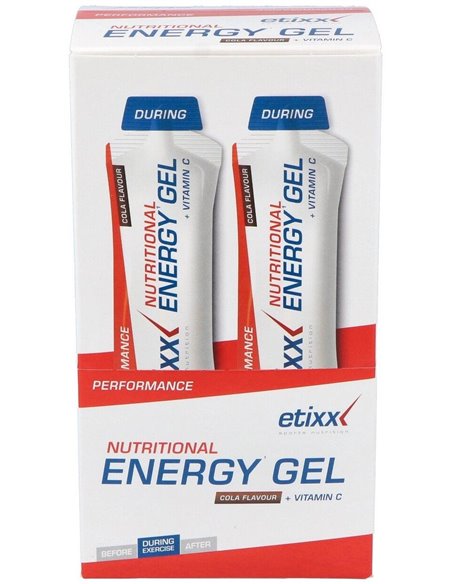 Etixx Energy Nutritional Gel Sabor Cola 12Ud. de Etixx