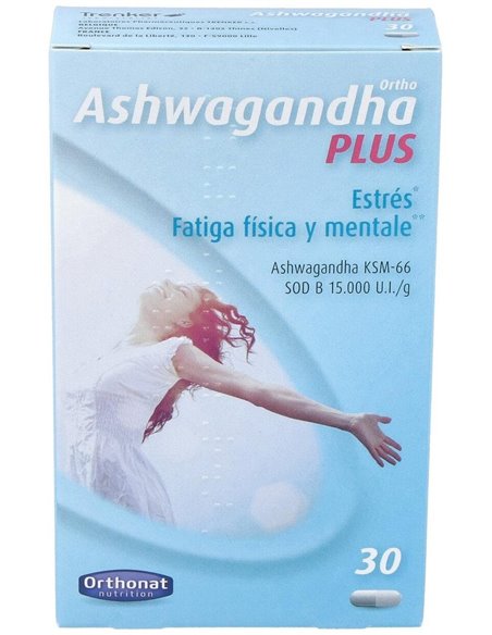 Ortho Ashwagandha Plus 30Cap. de Ortho Nat