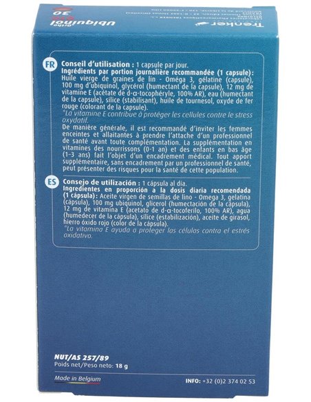 Ortho Q10 H2 (Ubiquinol) 30Cap. de Ortho Nat