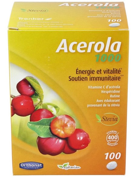 Acerola 1000Mg. 100Comp. de Ortho Nat