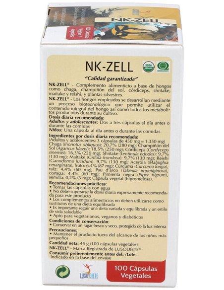 Nk-Zell 100Cap. Lusodiete de Lusodiete